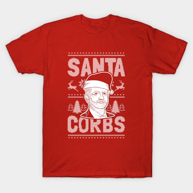 Santa Corbs T-Shirt by dumbshirts